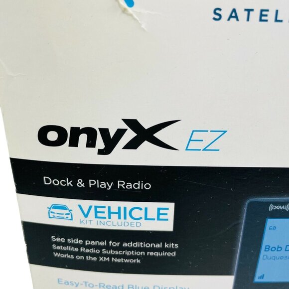 Sirius XM Satellite Radio Onyx EZ Radio For Your Vehice  XEZ1V1 u - Picture 7 of 10